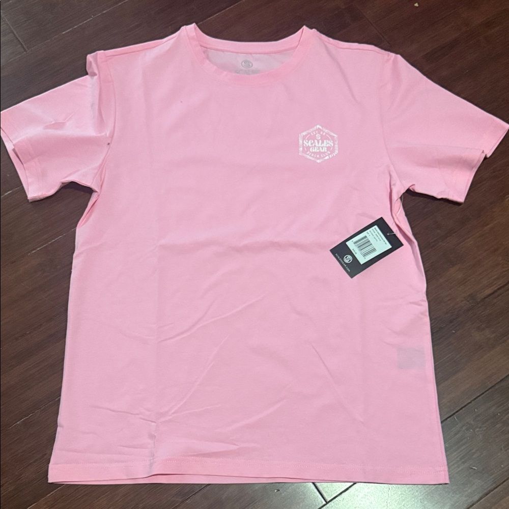 Pink Womens Scales T Shirt - BRAND NEW - Size Small Scales Gear - NWT